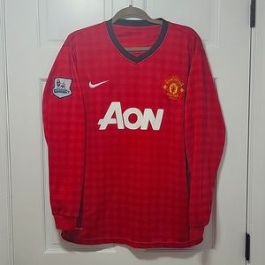 Nike 2012 Manchester United Longsleeve Jersey